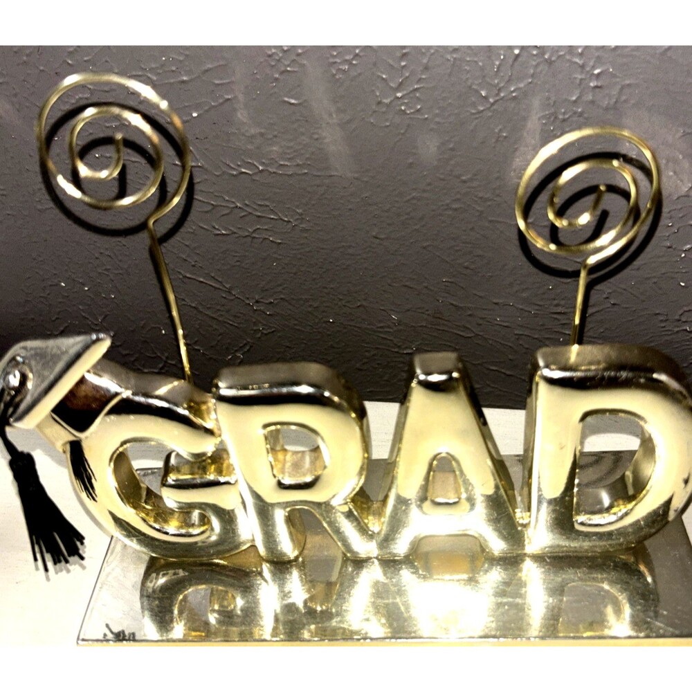 Gold Graduation Picture Holder - Picture 3 of 4